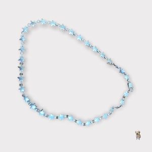 Tiffany & Co Sterling Silver Star Link Necklace